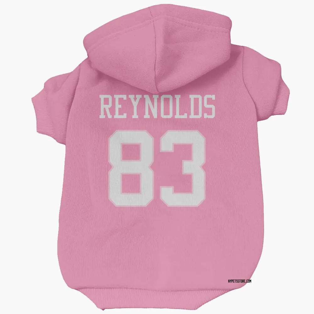 New York Jets Josh Reynolds Pink Pet Hoodie for Dog & Cat