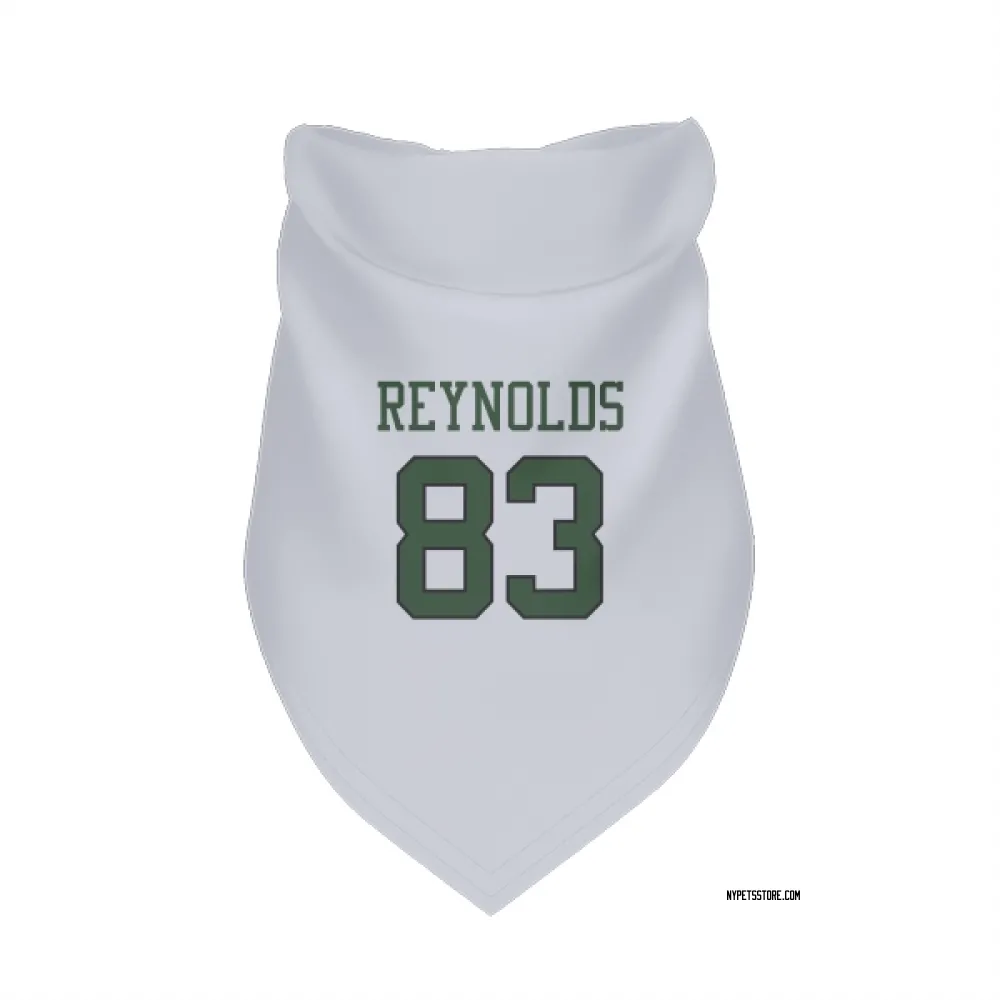 New York Jets Josh Reynolds White Pet Bandana for Dog & Cat