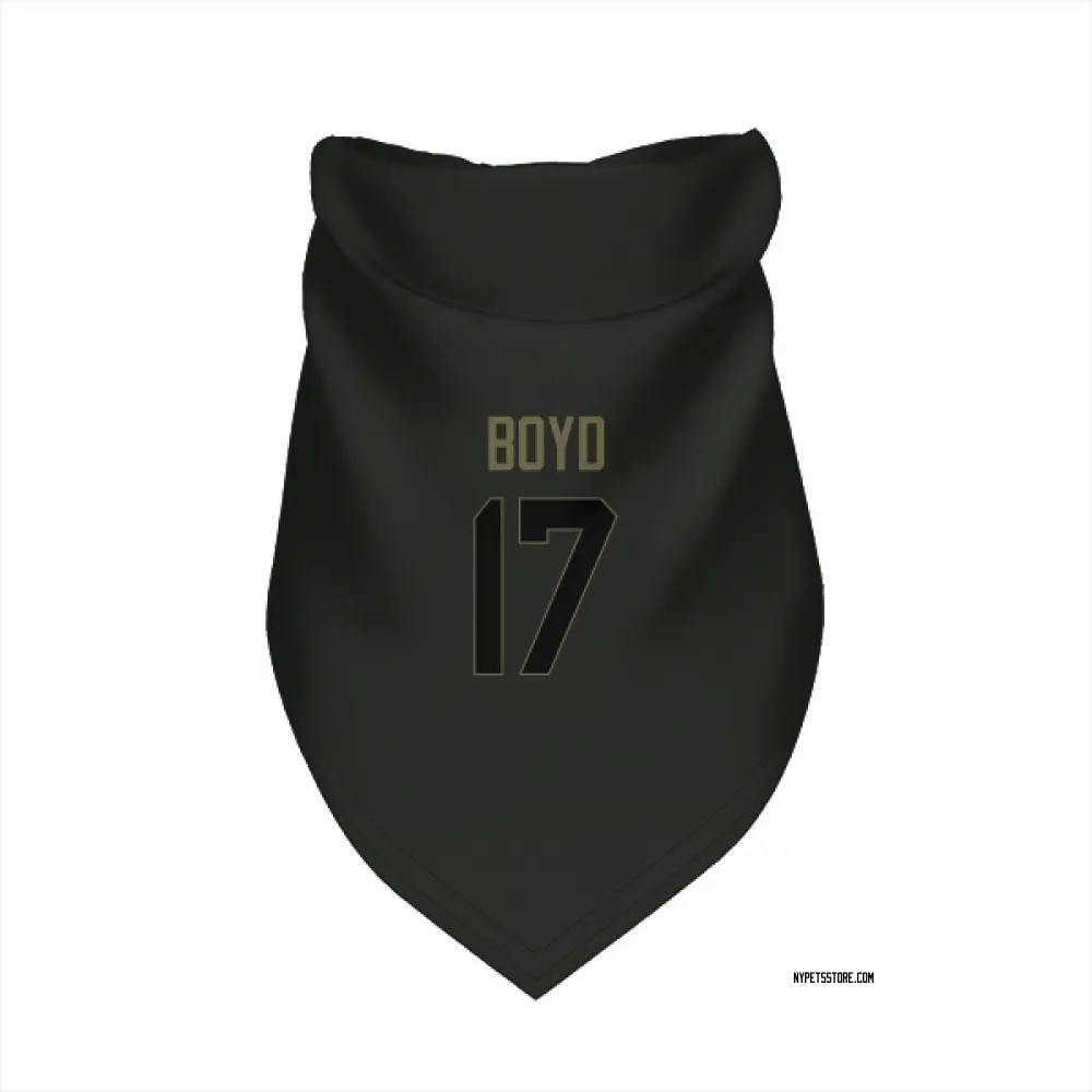 New York Jets Kris Boyd Black Service Pet Bandana for Dog & Cat