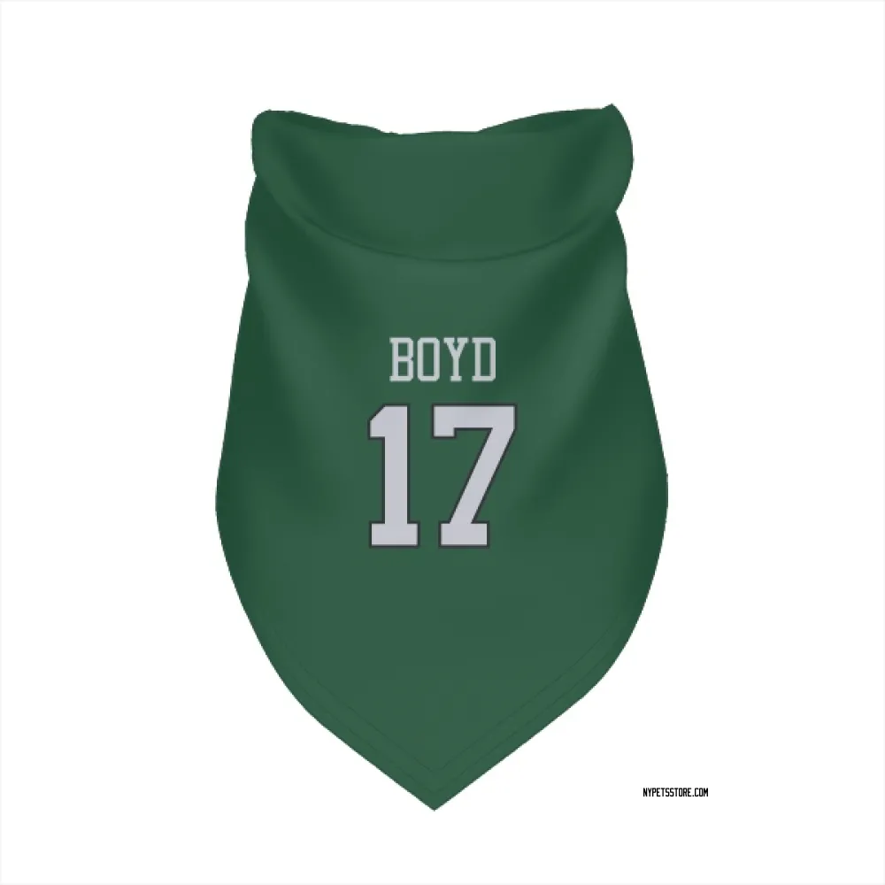 New York Jets Kris Boyd Green Pet Bandana for Dog & Cat