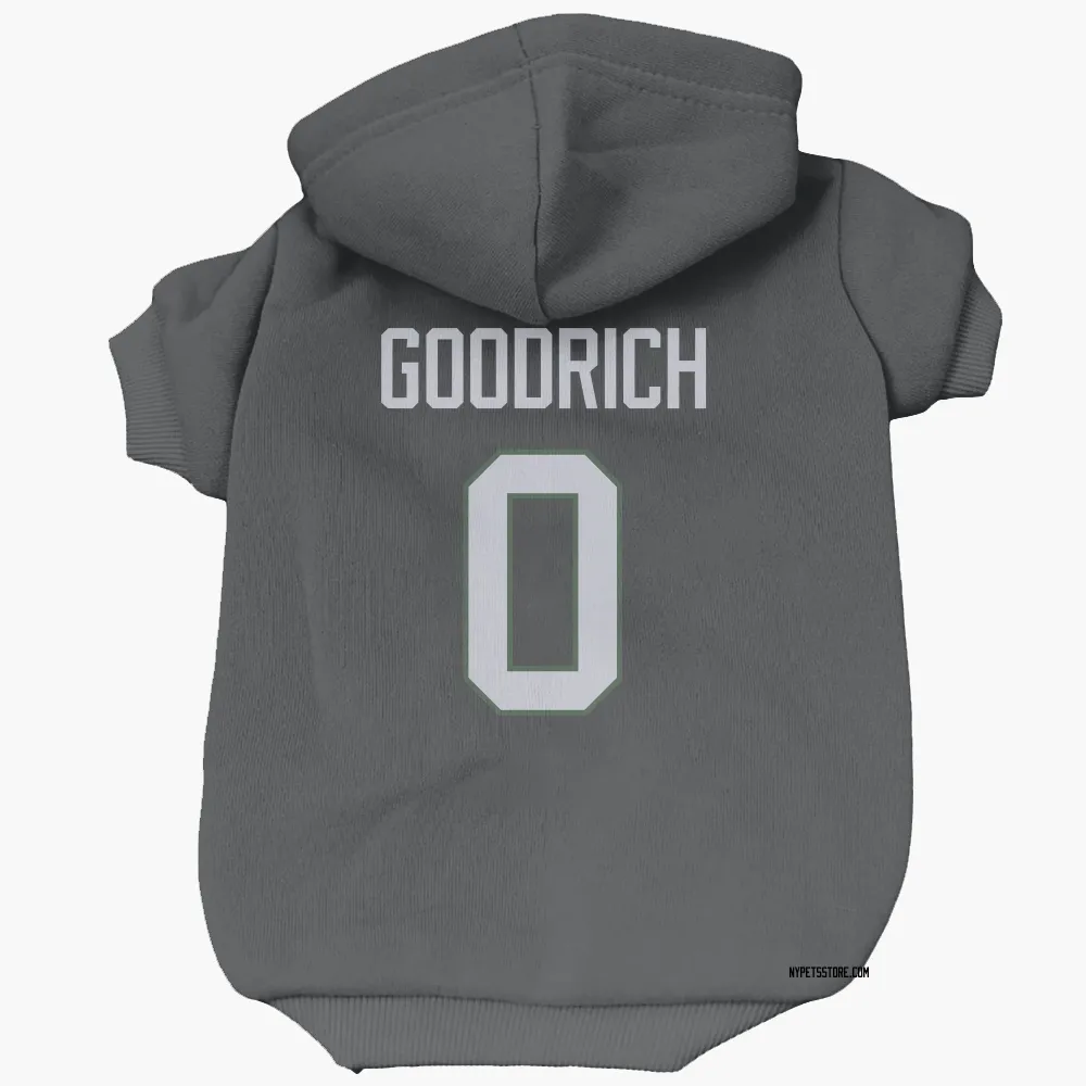 New York Jets Mario Goodrich Black Pet Hoodie for Dog & Cat