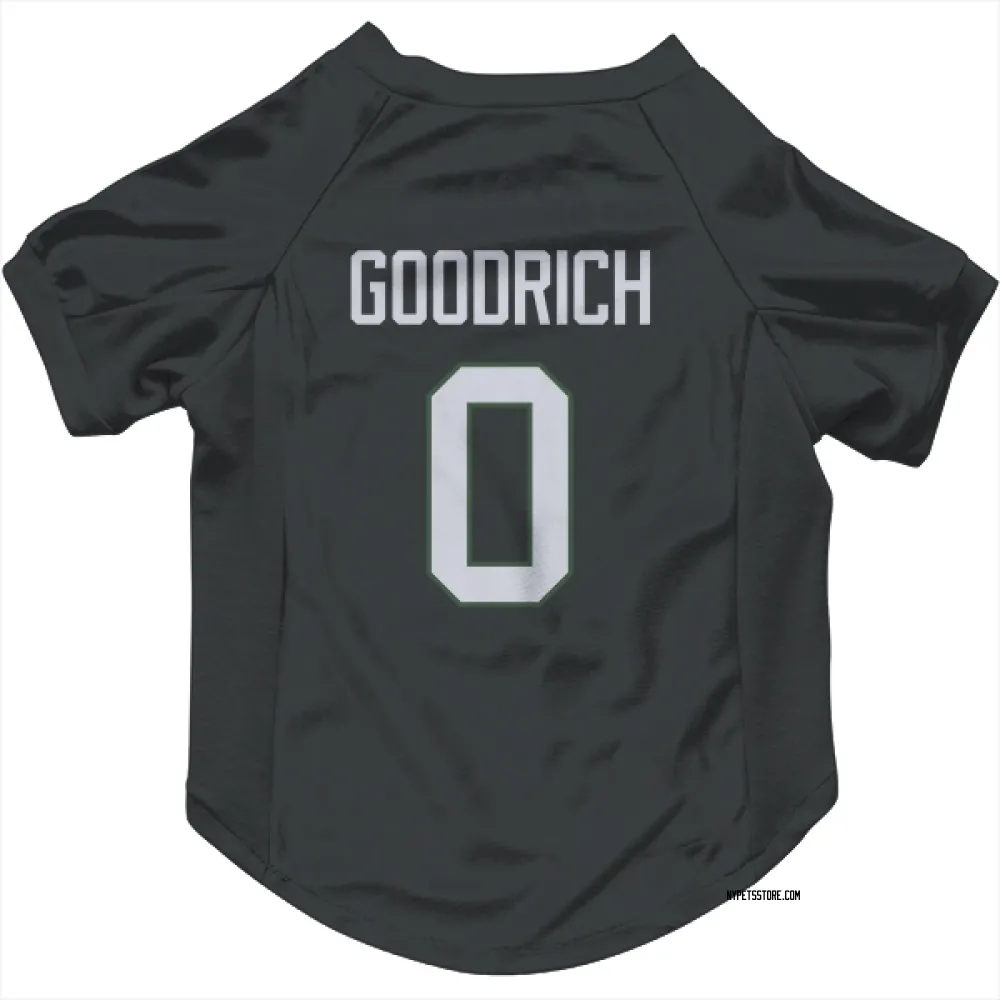 New York Jets Mario Goodrich Black Pet Jersey for Dog & Cat