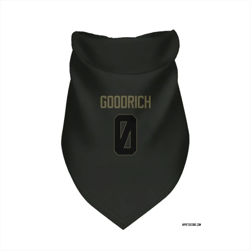 New York Jets Mario Goodrich Black Service Pet Bandana for Dog & Cat