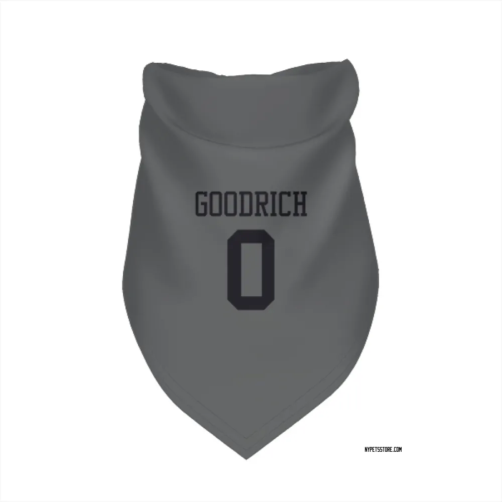 New York Jets Mario Goodrich charcoal Pet Bandana for Dog & Cat