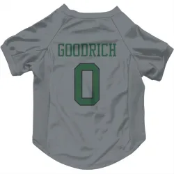 New York Jets Mario Goodrich Gray Pet Jersey for Dog & Cat