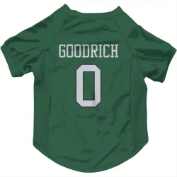 New York Jets Mario Goodrich Green Pet Jersey for Dog & Cat