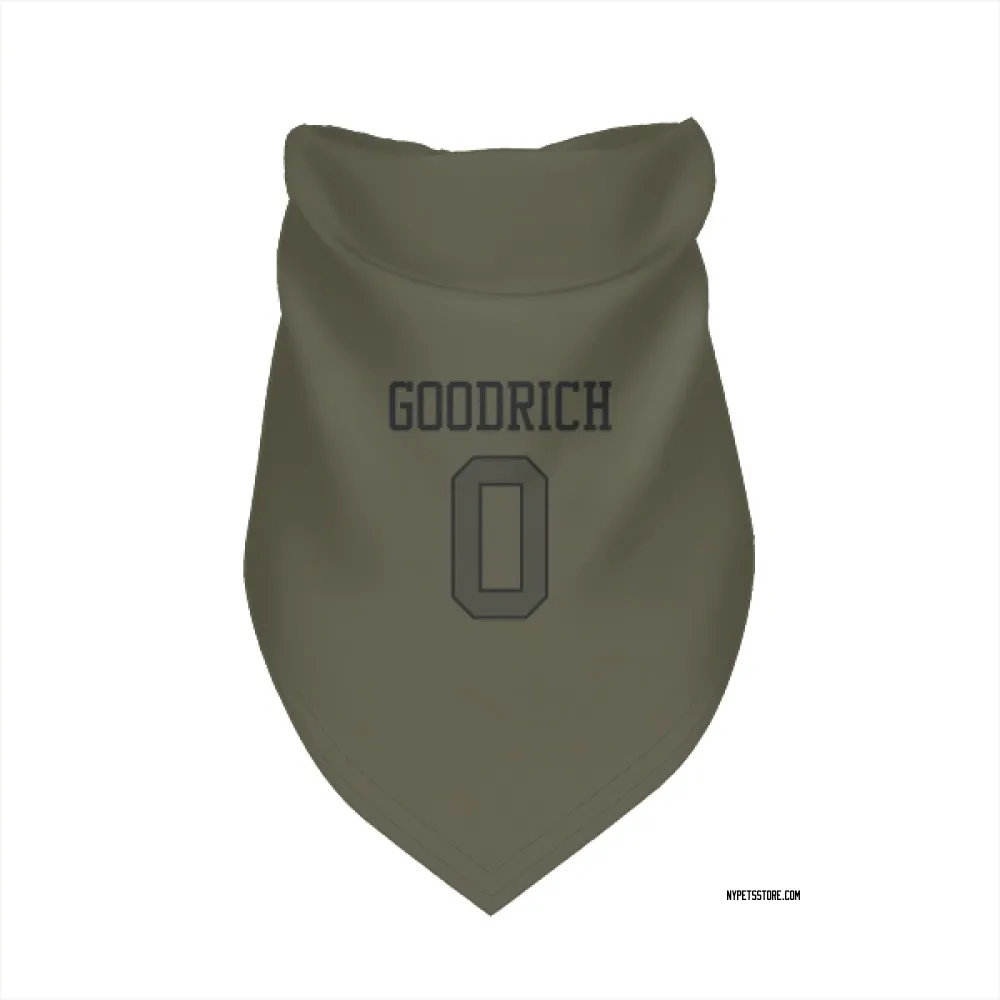 New York Jets Mario Goodrich Olive Pet Bandana for Dog & Cat