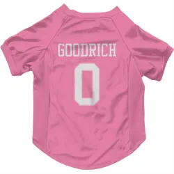 New York Jets Mario Goodrich Pink Pet Jersey for Dog & Cat