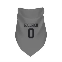 New York Jets Mario Goodrich Silver Pet Bandana for Dog & Cat