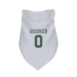 New York Jets Mario Goodrich White Pet Bandana for Dog & Cat