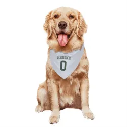 New York Jets Mario Goodrich White Pet Bandana for Dog & Cat
