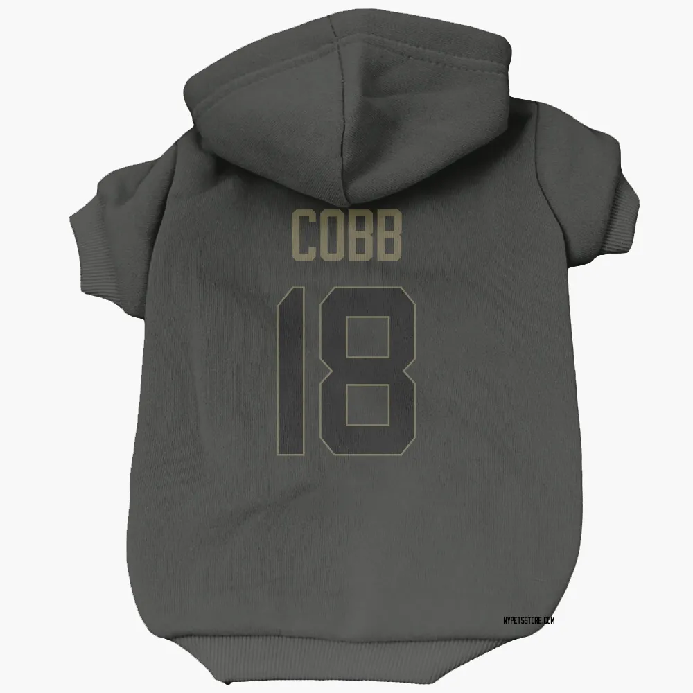New York Jets Randall Cobb Black Service Pet Hoodie for Dog & Cat