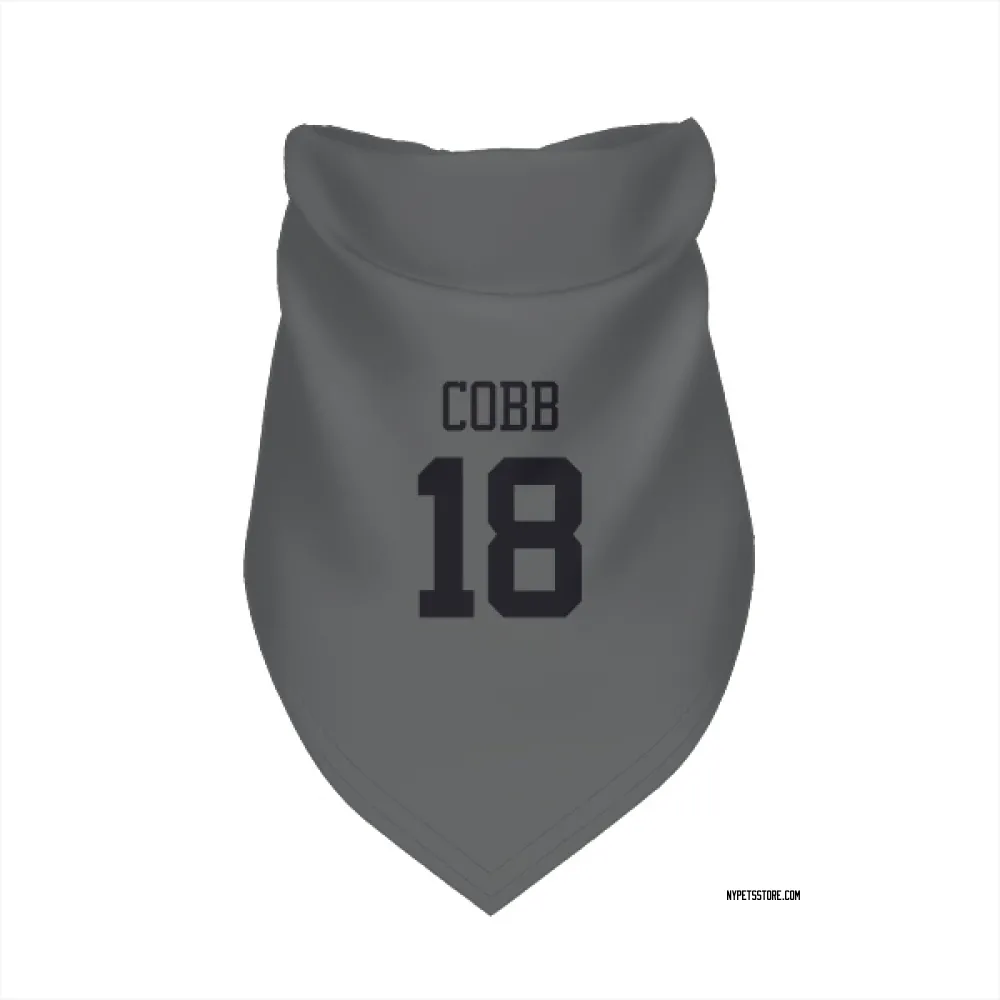 New York Jets Randall Cobb charcoal Pet Bandana for Dog & Cat