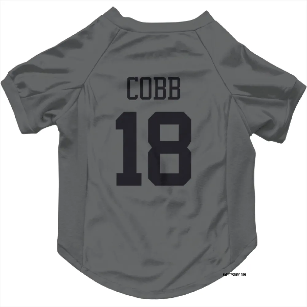 New York Jets Randall Cobb charcoal Pet Jersey for Dog & Cat