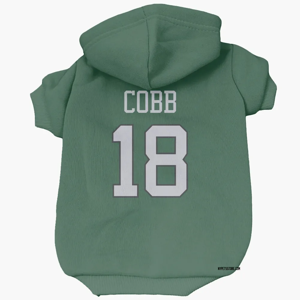 New York Jets Randall Cobb Green Pet Hoodie for Dog & Cat