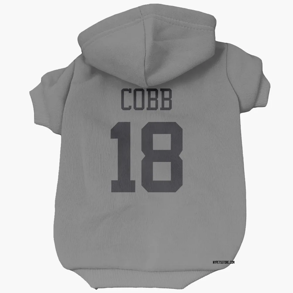 New York Jets Randall Cobb Silver Pet Hoodie for Dog & Cat
