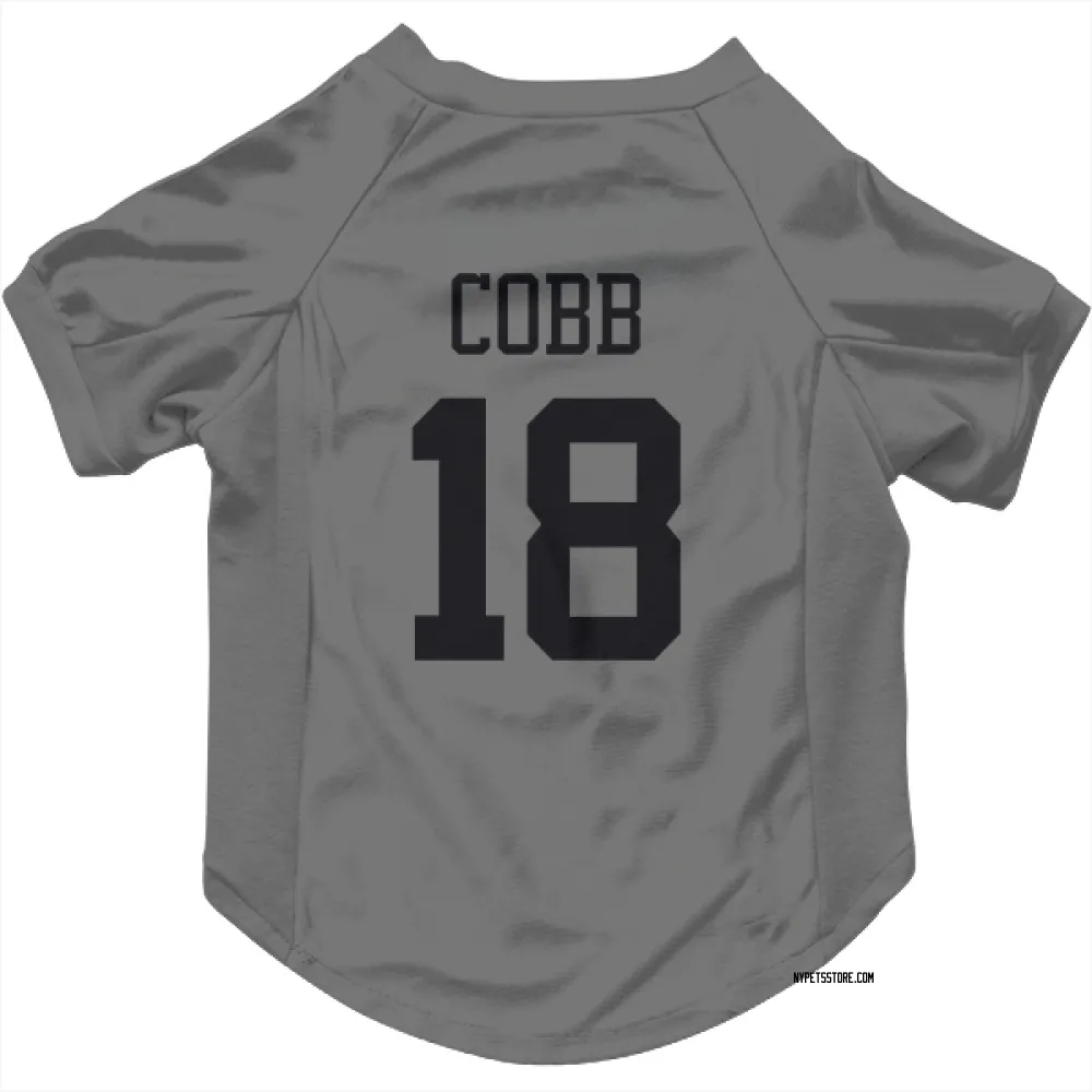 New York Jets Randall Cobb Silver Pet Jersey for Dog & Cat
