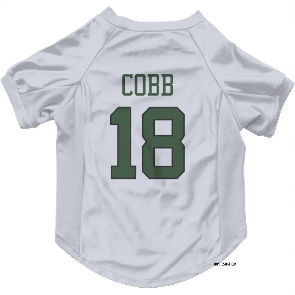 New York Jets Randall Cobb White Pet Jersey for Dog & Cat