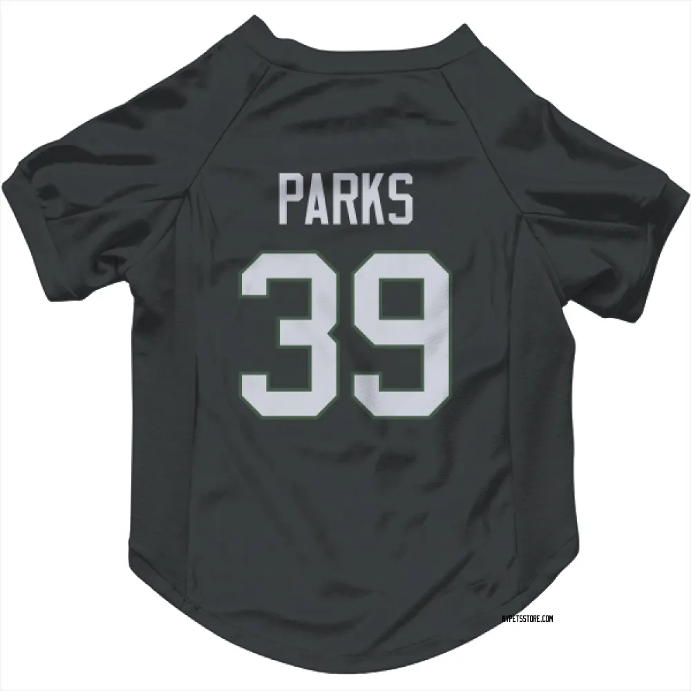 New York Jets Will Parks Black Pet Jersey for Dog & Cat