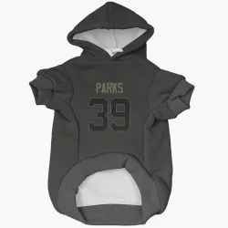 New York Jets Will Parks Black Service Pet Hoodie for Dog & Cat