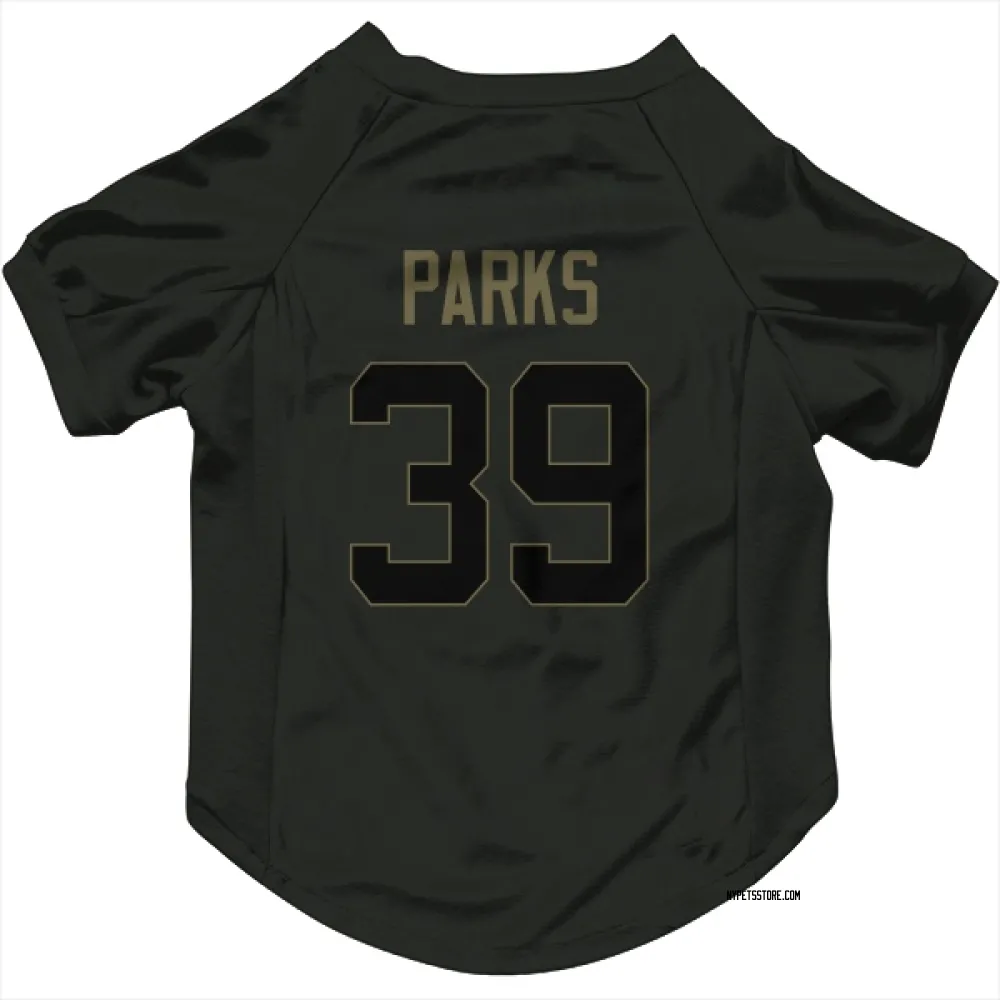 New York Jets Will Parks Black Service Pet Jersey for Dog & Cat
