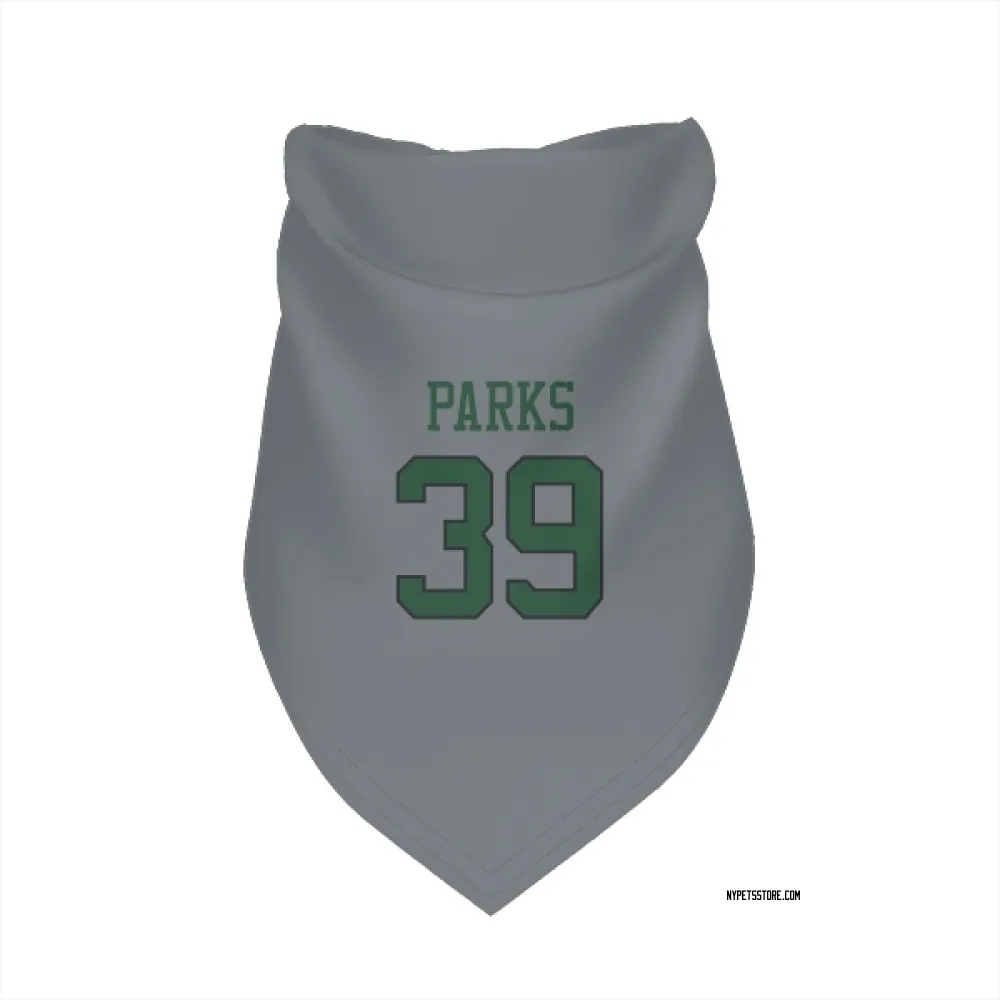 New York Jets Will Parks Gray Pet Bandana for Dog & Cat