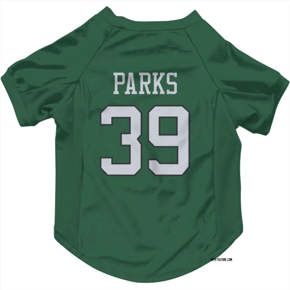 New York Jets Will Parks Green Pet Jersey for Dog & Cat