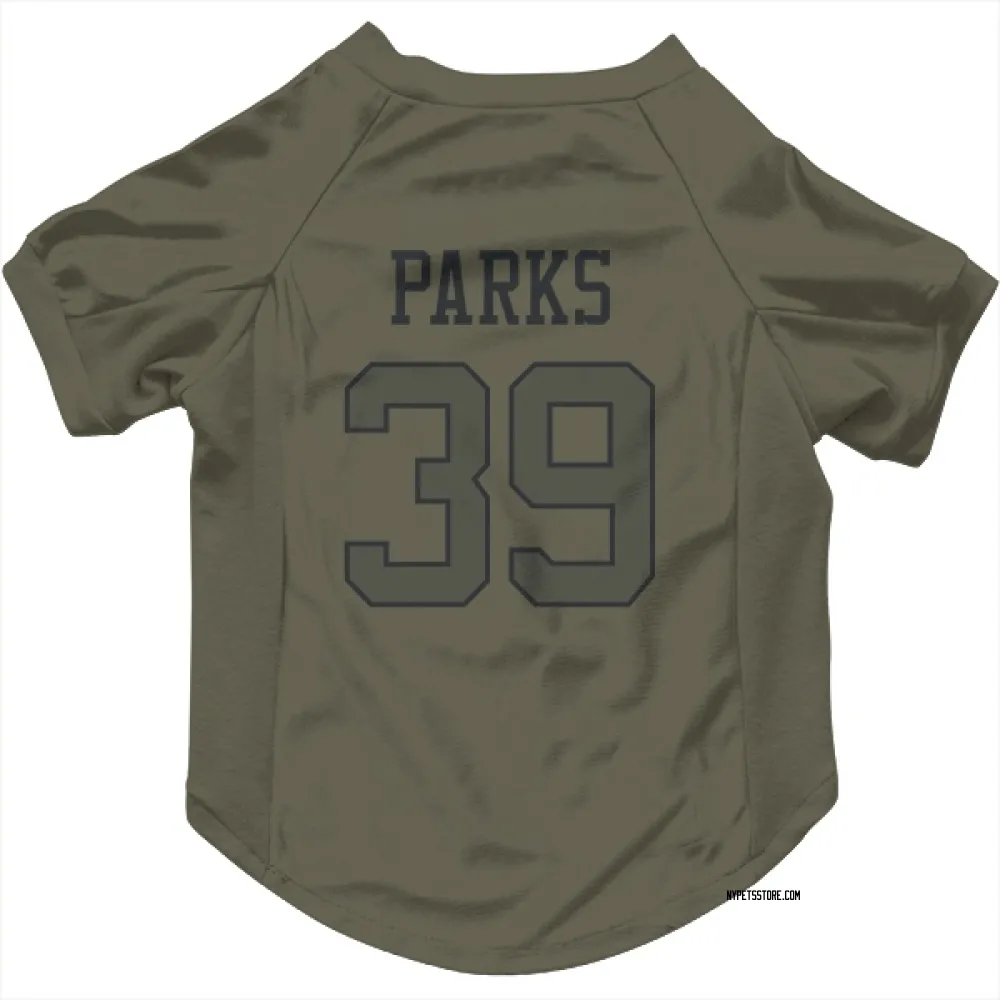 New York Jets Will Parks Olive Pet Jersey for Dog & Cat