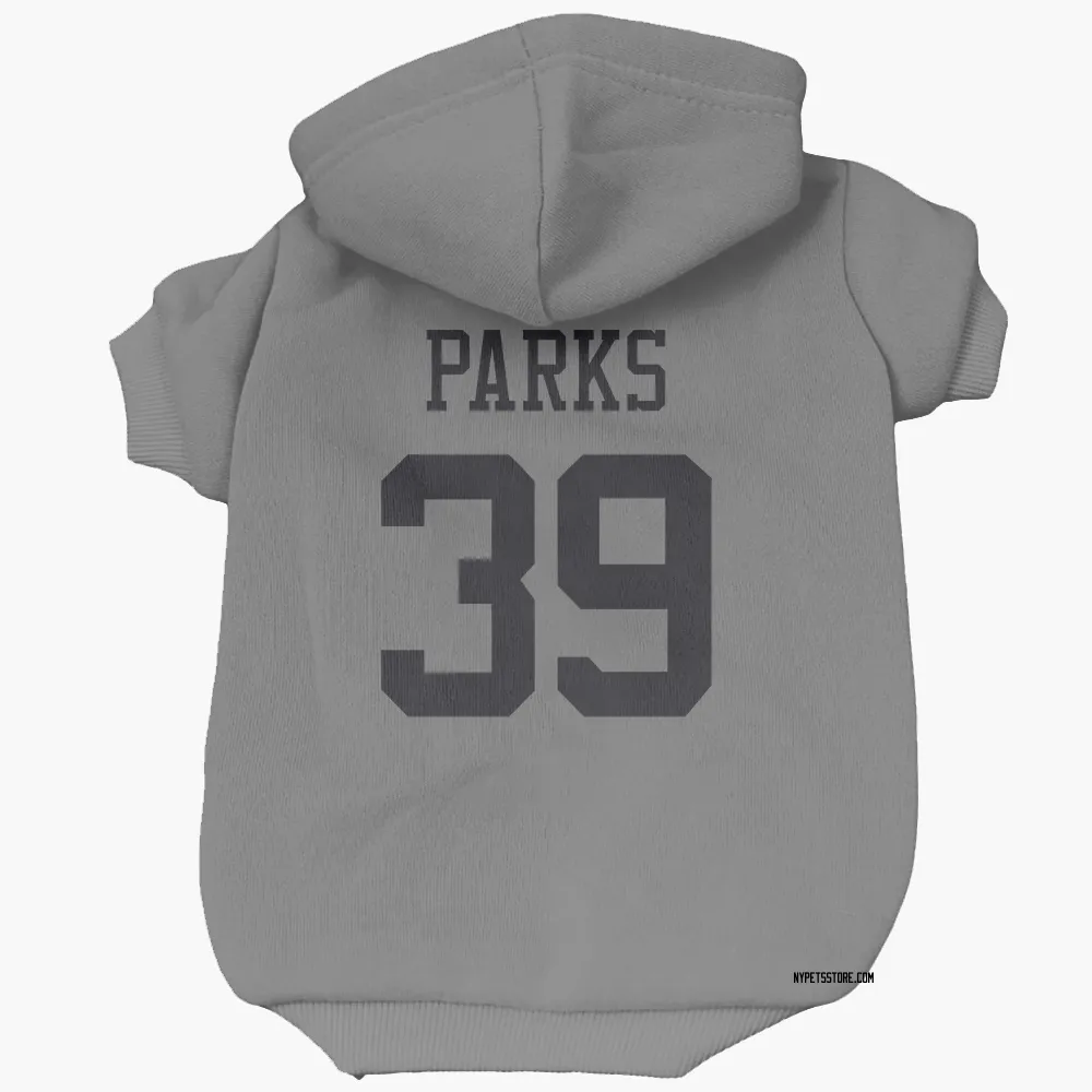 New York Jets Will Parks Silver Pet Hoodie for Dog & Cat