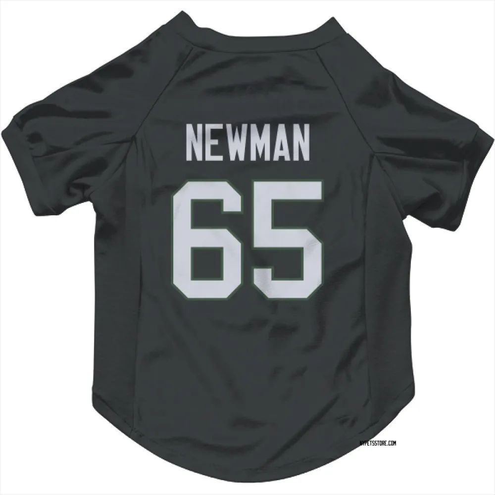 New York Jets Xavier Newman Black Pet Jersey for Dog & Cat