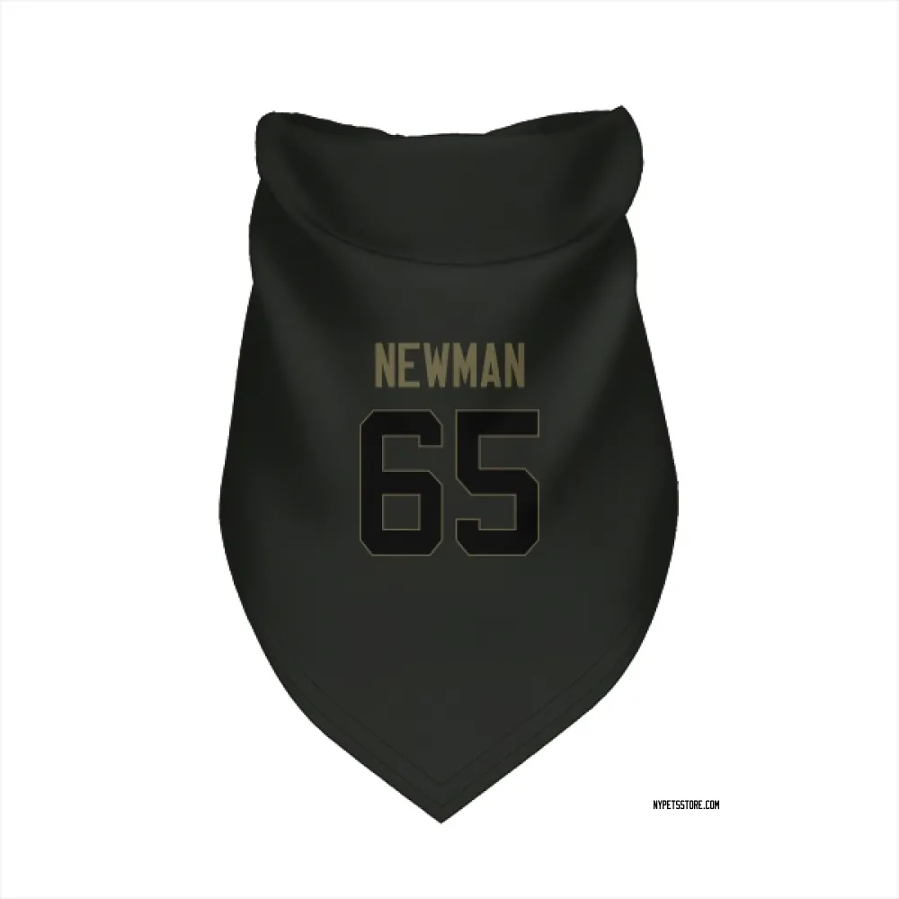 New York Jets Xavier Newman Black Service Pet Bandana for Dog & Cat