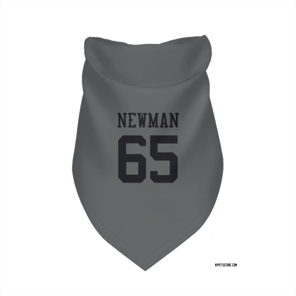 New York Jets Xavier Newman charcoal Pet Bandana for Dog & Cat