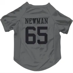 New York Jets Xavier Newman charcoal Pet Jersey for Dog & Cat