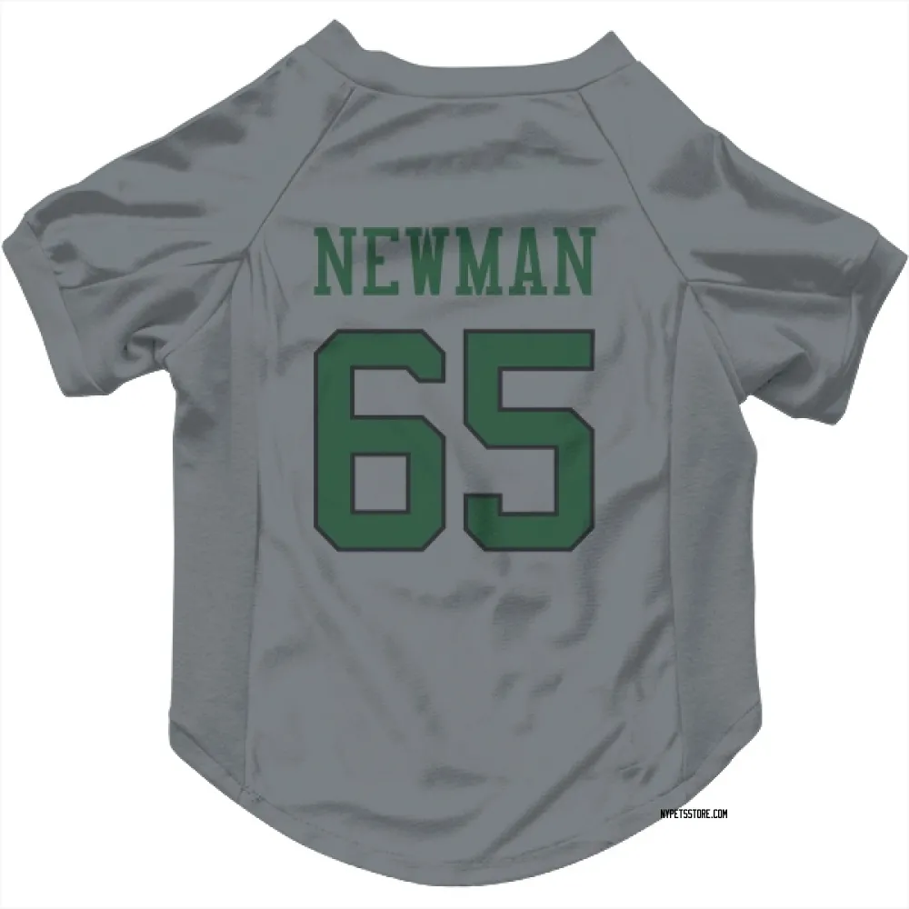 New York Jets Xavier Newman Gray Pet Jersey for Dog & Cat