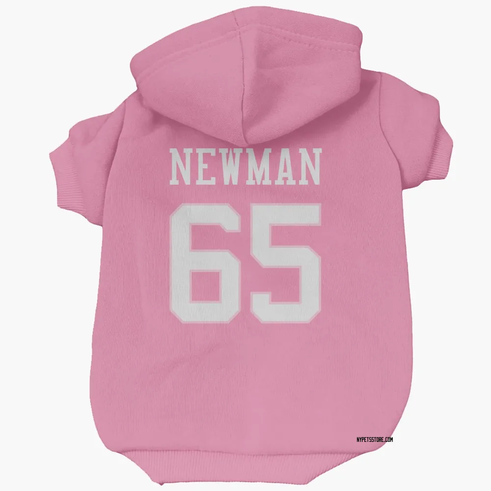New York Jets Xavier Newman Pink Pet Hoodie for Dog & Cat