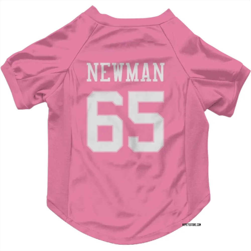 New York Jets Xavier Newman Pink Pet Jersey for Dog & Cat
