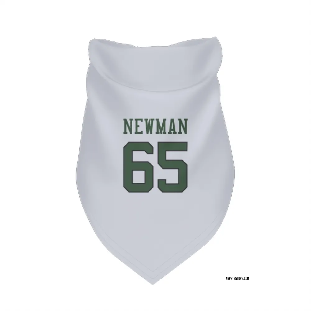 New York Jets Xavier Newman White Pet Bandana for Dog & Cat
