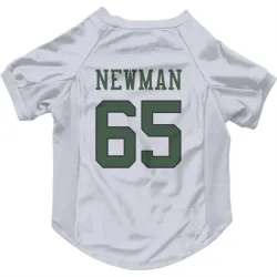 New York Jets Xavier Newman White Pet Jersey for Dog & Cat