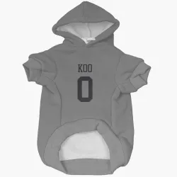 New York Jets Younghoe Koo Silver Pet Hoodie for Dog & Cat